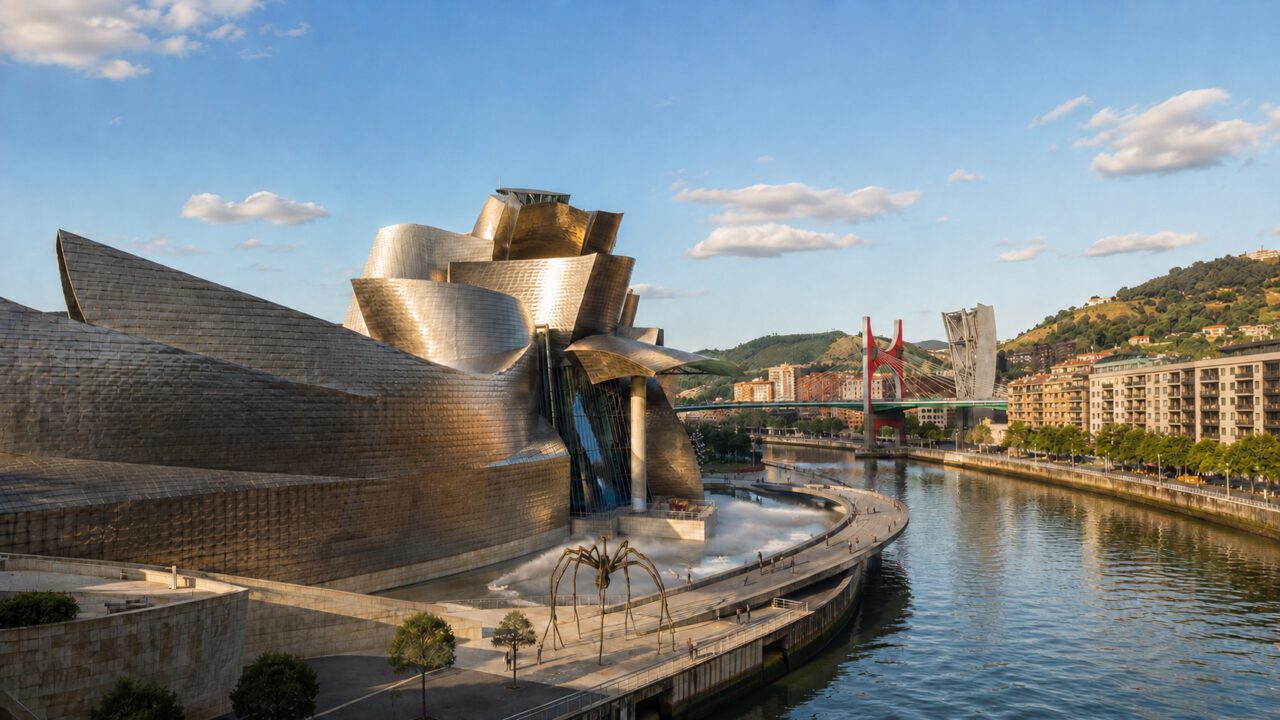 The Guggenheim Museum on the Nervion river in Bilbao, host city of the FEC Business Days 2026